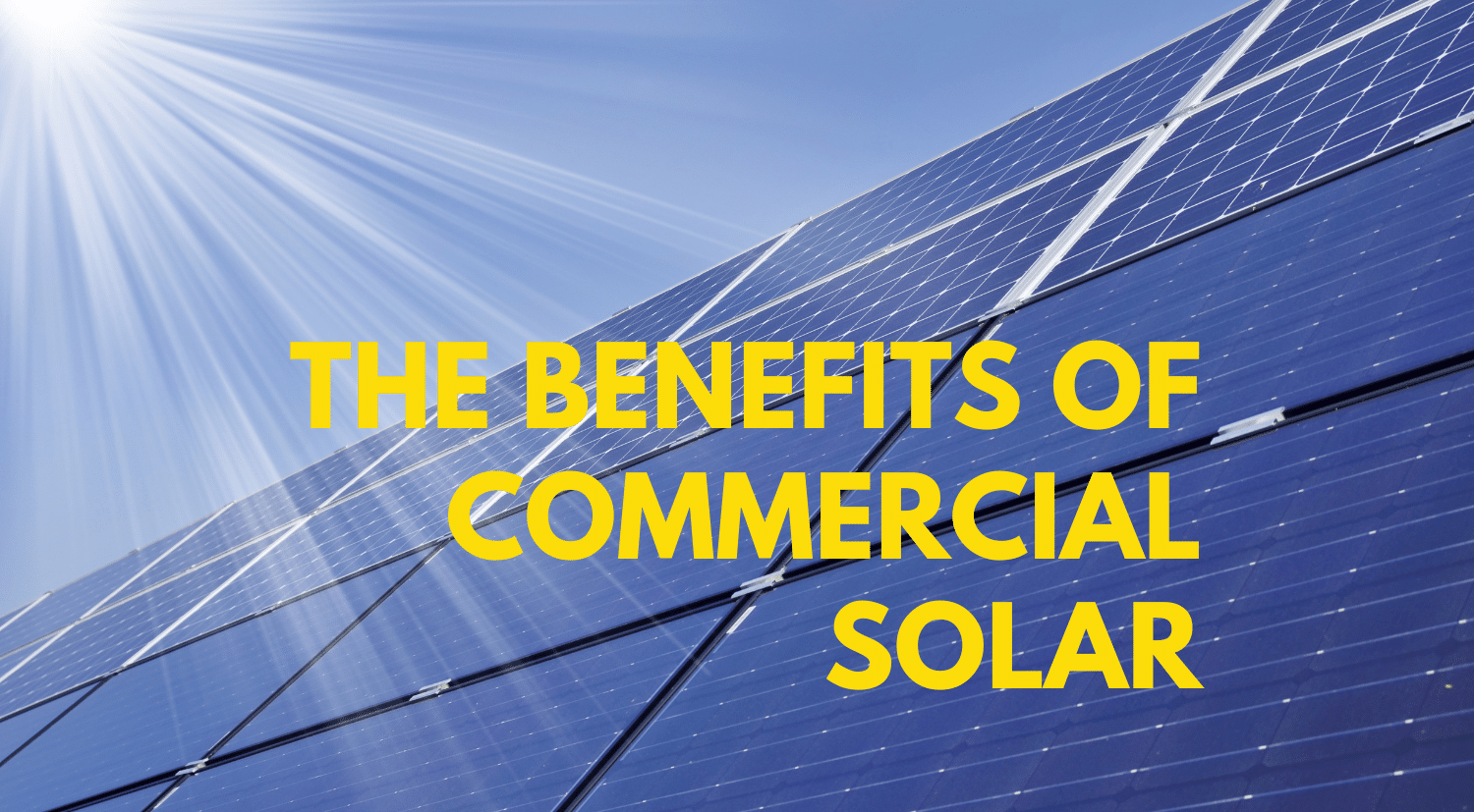 The Benefits of Commercial Solar Panels: Why Businesses Should Make the ...